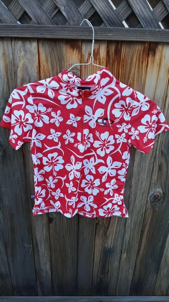 Jersey Cannondale Juvenil/Niños/Keiki Estampado Hawaiano Talla XL Unisex Bolsillo con Cremallera Foto 1 de 4