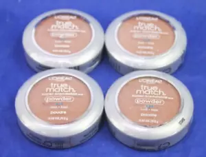 (4) L'OREAL PARIS True Match Super Blendable Powder Neutral ~ C7 - Nut Brown - Picture 1 of 3