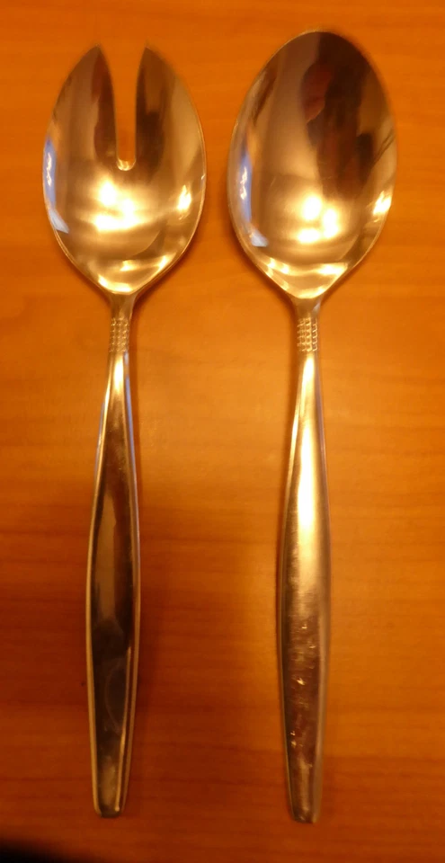BSF - Besteck - Dänisch Perl -  2-tlg. Salatbesteck - Edelstahl - Bild 1 von 1