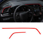 Fit For Honda Civic 10th Gen 2016-2021 Air Condition Outlet Frame Trim Decora