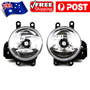 Car Auto Front Fog Light For Toyota Kluger 2014 2015-18 DRL Bumper Lamp W/ Bulb