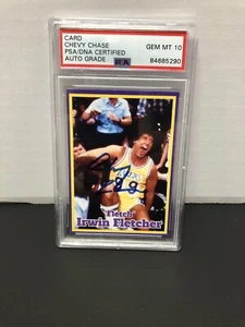 Chevy Chase Autographed Fletch card PSA Signed Irwin R. Fletcher - Picture 1 of 2