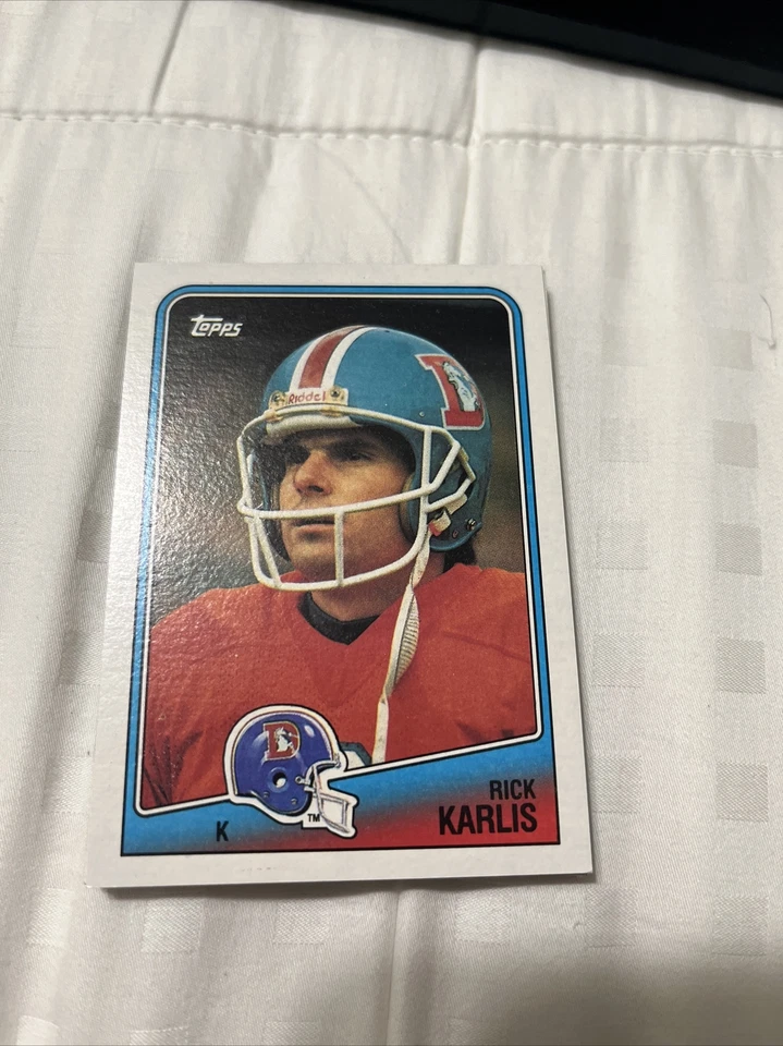 1988 Topps Football Rick Karlis Denver Broncos #29 - Image 1 of 1