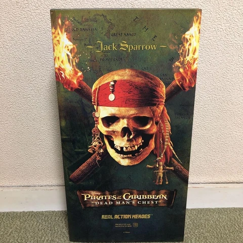Jack Sparrow Pirates of the Caribbean Dead Man's Chest Action Figure #274 RAH Cover