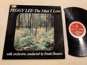 Peggy Lee The Man I Love Frank Sinatra LP World Record UK Press Stereo VG+!!!! - Picture 1 of 6