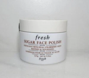 FRESH SUGAR FACE POLISH EXFOLIANT WITH REAL STRAWBERRY SEEDS 4.4 OZ - Picture 1 of 3