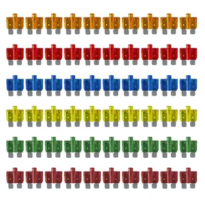 Assortimento di fusibili a lama LED 60 pezzi, Smart Glow, 5A 10A 15A 20A 30A 40A,ATO/ATC 12vDC - Foto 1 di 12
