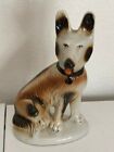 Vintage German Shepherd Dog Figurine Brazil 7 3/4"