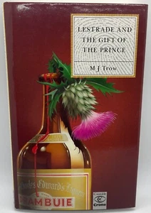 Lestrade and Gift of the Prince SIGNED M.J. Trow 1991 Sherlock Holmes' Inspector - Imagen 1 de 5