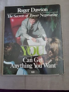 Roger Dawson-The Secrets of Power Negotiating 1986 Nightingale Audiocassettes - Picture 1 of 12