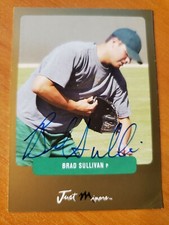 2003 Just Minors Gold Edition Brad Sullivan Autograph Card #10 23/100 Auto
