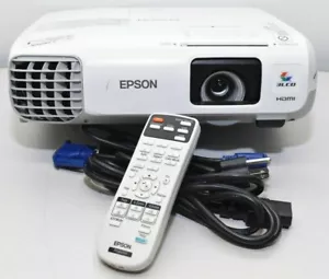 Epson PowerLite 965H 3LCD Projector 3500 ANSI Lumens w/ 3500 Used Lamp Hours - Picture 1 of 10