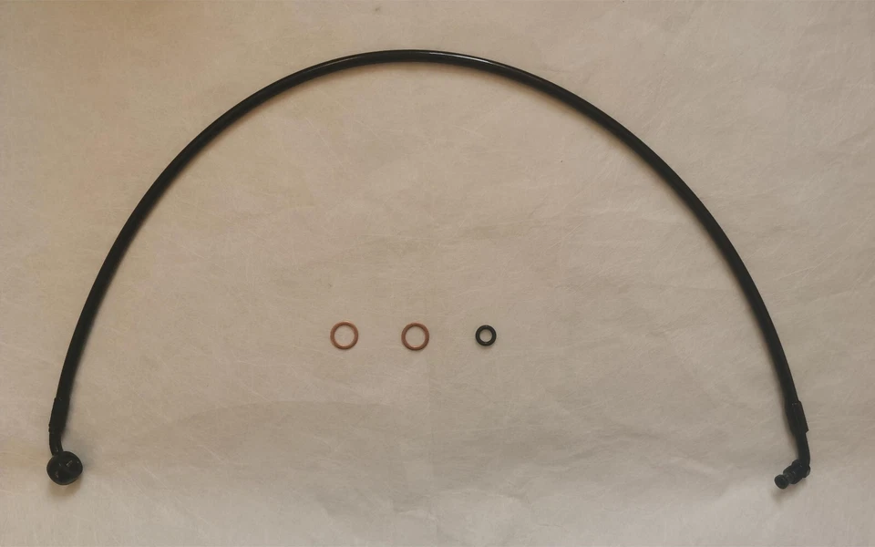 30" Upper ABS Brake Line for 2020-22 Harley Davidson Softail Low Rider S Foto 1 de 1