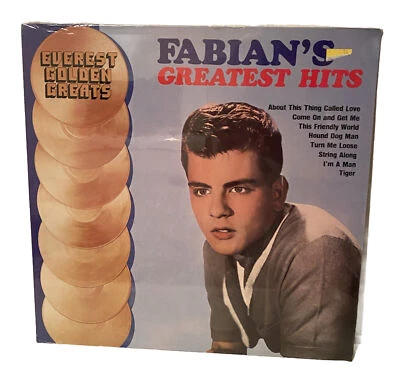 Fabian’s Greatest Hits Everest Golden Greats Vinyl Record LP New Sealed  - Image 1 of 2