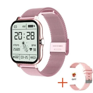 Smartwatch Damski Męski Tętno Dla iPhone Android Bluetooth - Zdjęcie 1 z 8