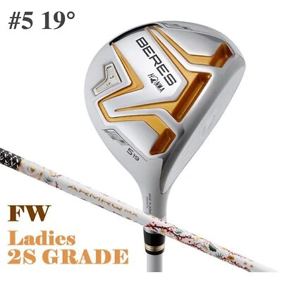 HONMA GOLF Women's 2022 BERES AIZU ARMRQ MX 2S Fairway Wood FW Ladies #5 19° New - Image 1 of 4