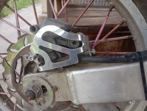 Honda XR, CR Rear Caliper Guard Custom Made high quality Aluminum material - Picture 1 of 8