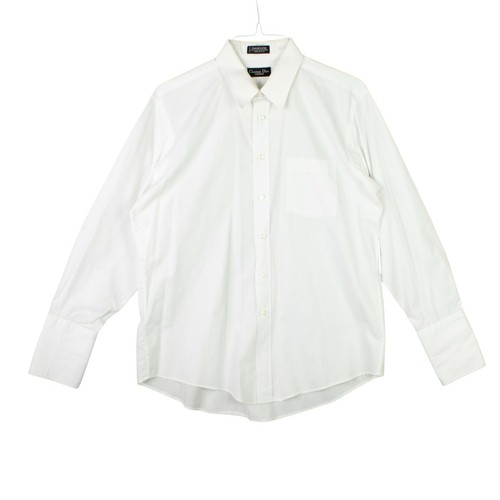 Camicia Christian Dior Monsieur grande uomo 16 5 33 bottoni bianchi più cotone de
