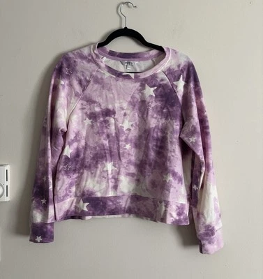 Wildfox Sweatshirt Crewneck Pullover Womens Medium Stars Tie Dye Cotton - Image 1 of 4