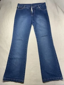 Playboy Jeans rosa Nähte Bunny Rabbit dunkle Waschung Gr. 9 - Bild 1 von 8
