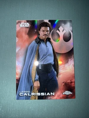 2025 Topps Chrome Star Wars Lando Calrissian #79 Refractor - Image 1 of 4