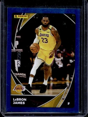 2020-21 Panini NBA Sticker & Card Collection LeBron James Blue #/299 Lakers - Image 1 of 2
