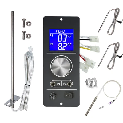 Non-Wifi PID Controller Full Kit with Igniter, RTD & 2 Meat Probes for Camp Chef - Image 1 of 4