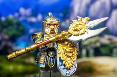 Custom Molded Figurine Accessory - Warcraft Union Soldier - Image 1 of 3