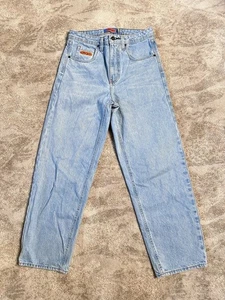 Empyre Jeans 28 Men's Relaxed Fit Tapered Leg 100% Cotton Blue Denim Pants - Picture 1 of 5