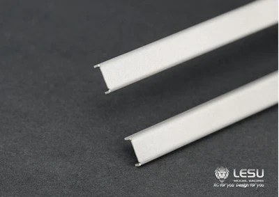 LESU 155MM Metal Right Bumper For RC 1/14 Dumper Tractor Truck Trailer Upgraded - Image 1 of 4