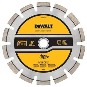 DeWalt Diamond Blade 9" Segmented XP4 Asphalt & Concrete- DW47944 - Picture 1 of 1