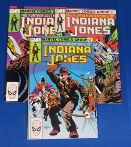 Le ulteriori avventure di Indiana Jones # 1 2 3 Run Marvel grado superiore - Foto 1 di 11