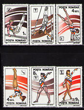Romania 1991 Sc3652-57  Mi4655-60  6v  mnh  Gymnastics