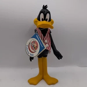 Quartetto barbiere Daffy Duck Looney Tunes con etichetta e gilet applausi 1990 *senza cappello - Foto 1 di 12