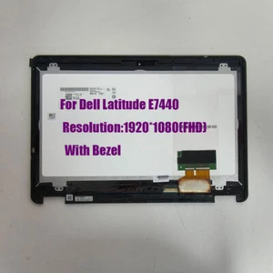 14.0 FHD LCD Touchscreen + Blende für Dell Latitude E7440 E7450 - Bild 1 von 9
