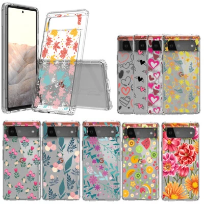 Phone Protective Case for Google Pixel 6A 7A 6 7 8 9 Pro Patterned TPU Case - Image 1 of 4