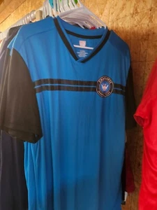 MLS Officially Licensed Charlotte Football Club Sport Shirt - Picture 1 of 7