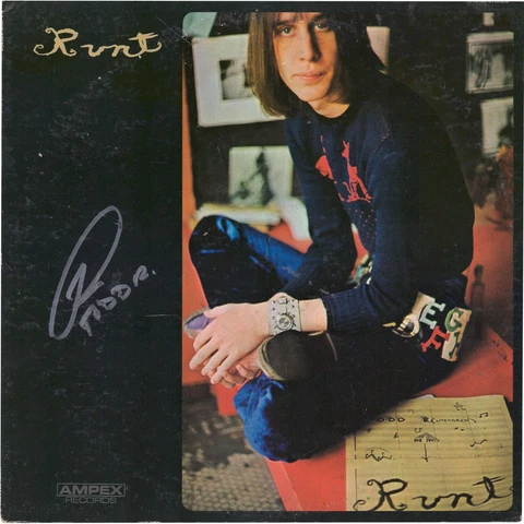 Todd Rundgren Autographed Runt Album JSA Fanatics Authentic Certified Cover