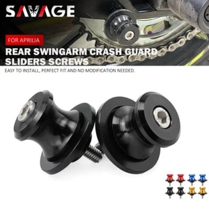 M6 Rear Swingarm Crash Guard Screws for Aprilia Tuono 660 Dorsoduro 750 Mana 850 - Picture 1 of 20