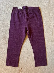 LEGGINGS - SO - Favorite Capri - Plum Purple - Sz 12 Girls - NWT - Picture 1 of 6