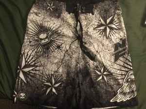 No Fear Men’s size 36 Vintage Retro Swim Surf board Shorts‎ - Picture 1 of 11