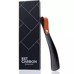 Shoehorn Real Carbon Fiber, Travel or Gift, Lightweight, 3k, Made in Europe - Picture 1 of 10