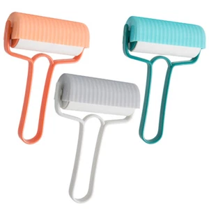 3pcs Carpet Hair Remover Clothes Roller Tape Lint Removal Brush - Picture 1 of 12