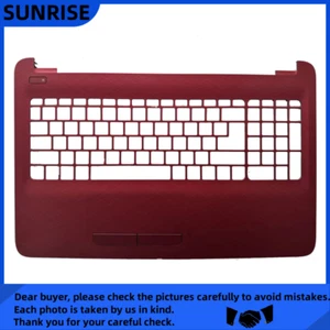 New For HP TPN-C125 TPN-C126 HQ-TRE RTL8723BE Upper Case Palmrest Cover Red - Picture 1 of 2