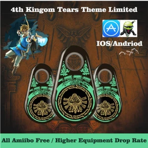 Amiibo Universal Bluetooth Keychain Amiibolink link Zelda Switch Game Nintendo - Picture 1 of 10