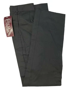 Neu Herren schwarz Wappen Arbeitshose robust maschinenwaschbar Made in USA 36 Taille - Bild 1 von 1