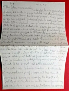 R@RIT@' Brief Vom Front Von Nora An Ihren Geliebten Offizier - Ref.N.242 - Bild 1 von 1