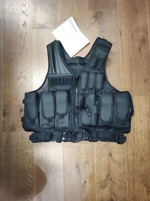 UTG 547 Law Enforcement Tactical Vest - Black - Image 1 of 3