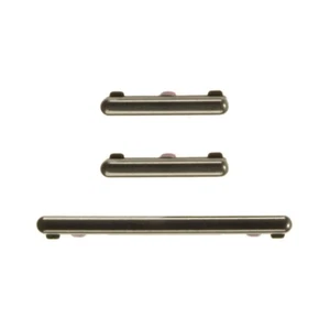 Cosmetic Button Set Power Volume Bixby for Samsung Galaxy S10 S10+ Black - Picture 1 of 1