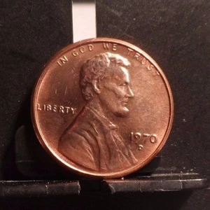UNCIRCULATED 1970D LINCOLN MEMORIAL PENNY (103016)10 - Picture 1 of 2